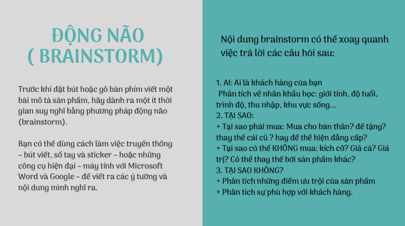 7 BƯỚC VIẾT MÔ TẢ SẢN PHẨM – DỊCH VỤ CÙNG 3F MEDIA